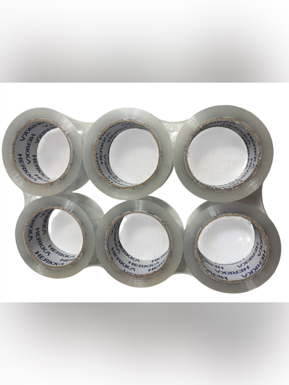 Clear Packing Tape Rolls - 6-Pack